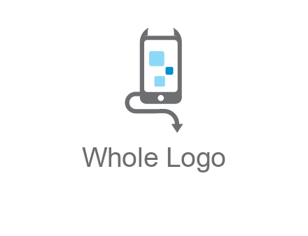 evil mobile phone icon