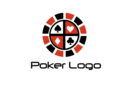 poker chips logo