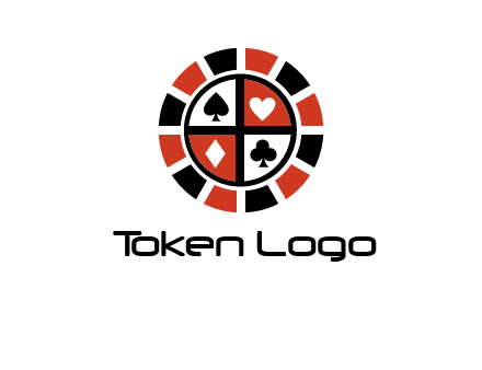 poker chips logo