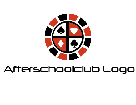 poker chips logo