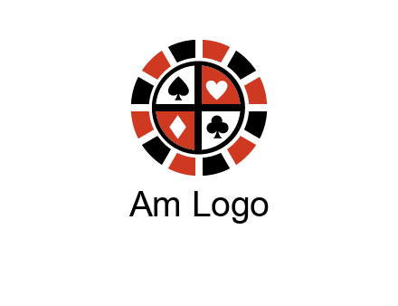 poker chips logo