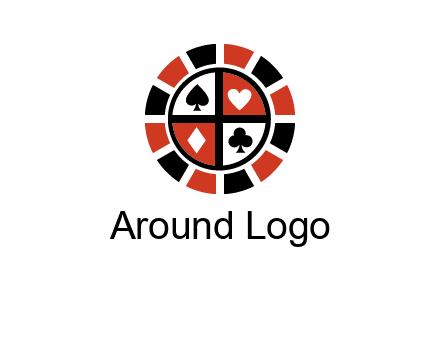 poker chips logo