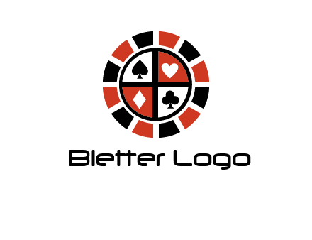 poker chips logo