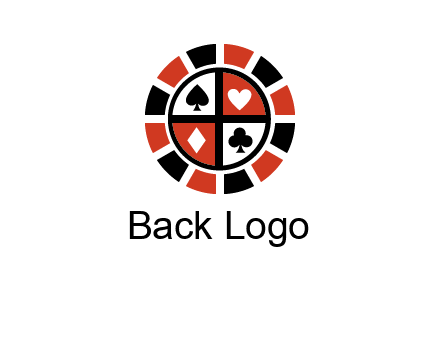 poker chips logo