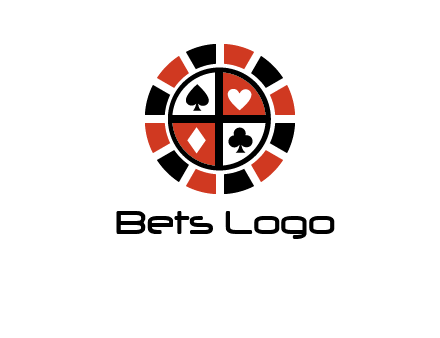 poker chips logo