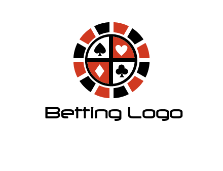 poker chips logo