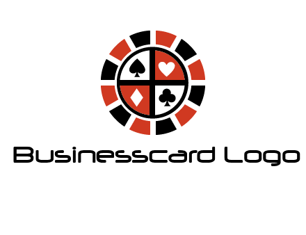 poker chips logo