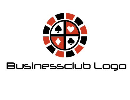 poker chips logo