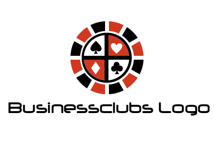 poker chips logo