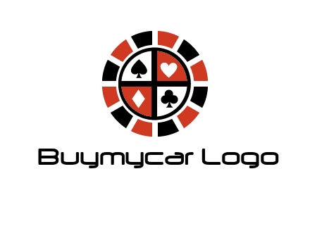 poker chips logo