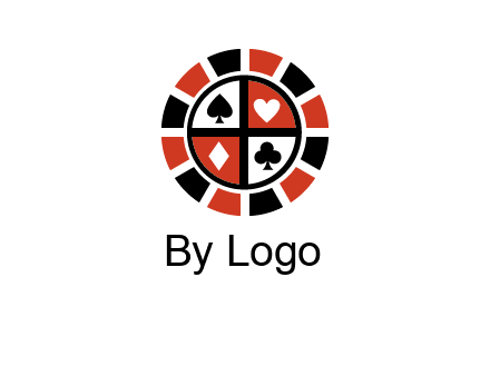 poker chips logo