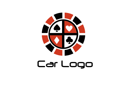 poker chips logo