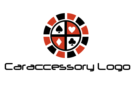 poker chips logo