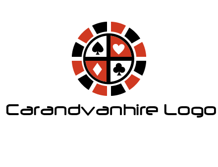 poker chips logo