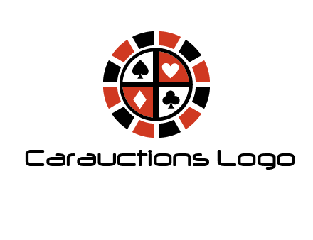 poker chips logo