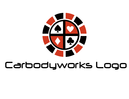 poker chips logo