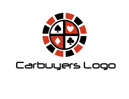 poker chips logo