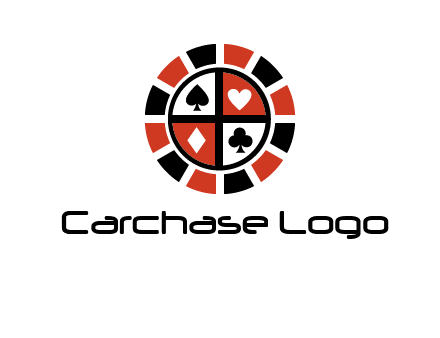 poker chips logo