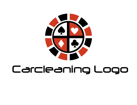 poker chips logo