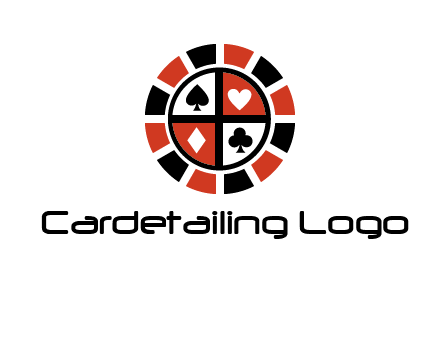poker chips logo