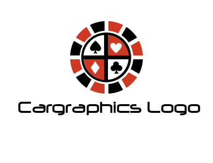 poker chips logo