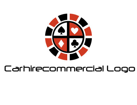 poker chips logo