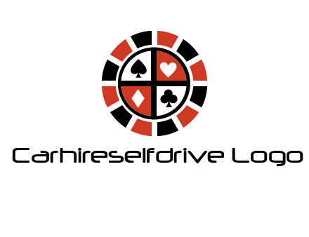 poker chips logo
