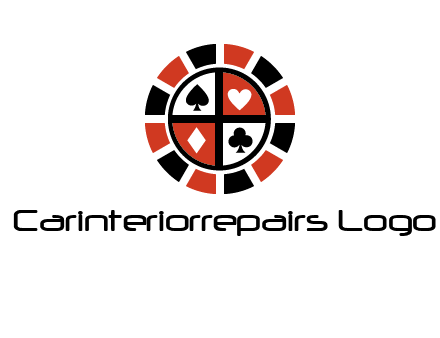 poker chips logo