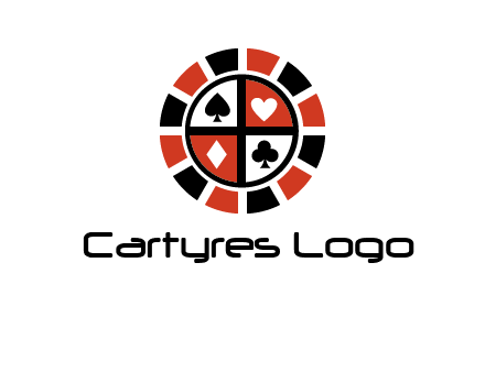 poker chips logo