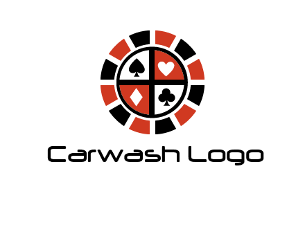 poker chips logo