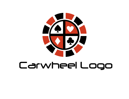 poker chips logo