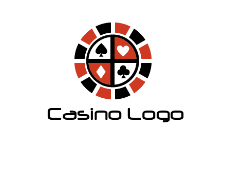 poker chips logo