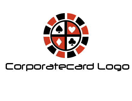 poker chips logo