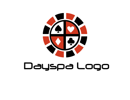 poker chips logo