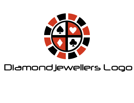 poker chips logo