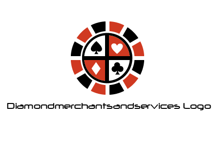 poker chips logo