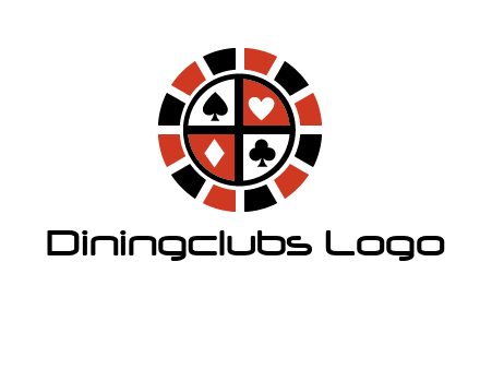 poker chips logo