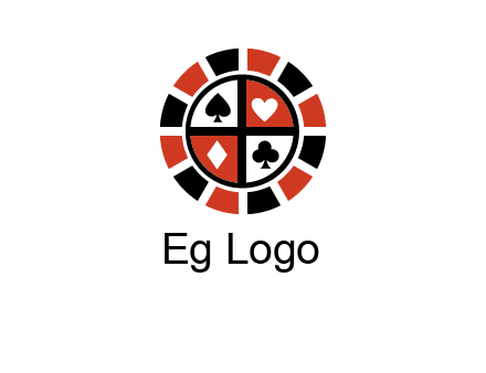 poker chips logo