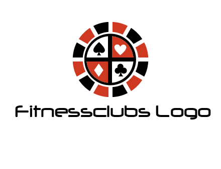 poker chips logo