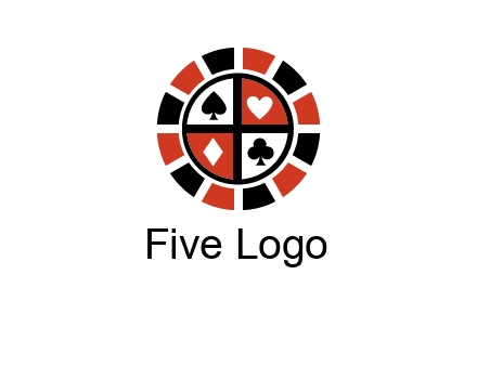 poker chips logo