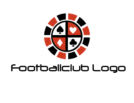 poker chips logo