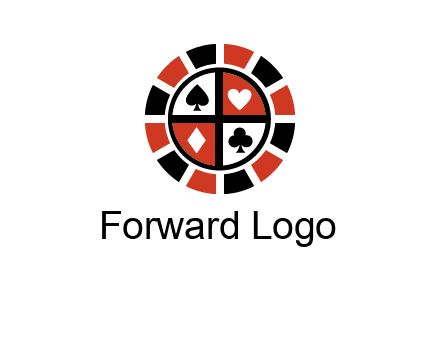 poker chips logo
