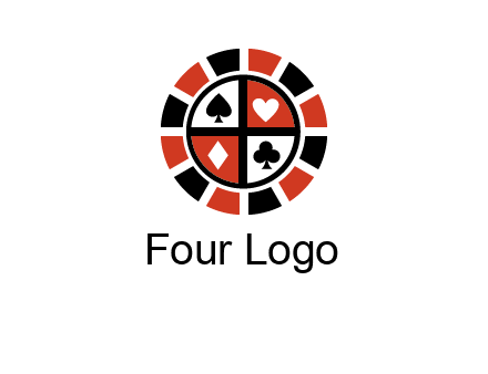 poker chips logo