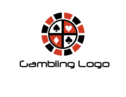poker chips logo