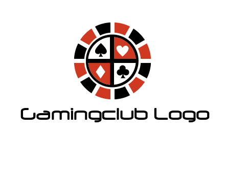 poker chips logo