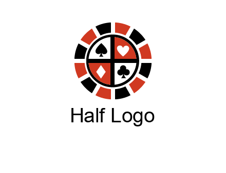 poker chips logo