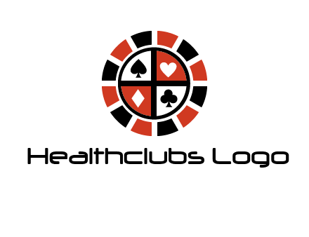 poker chips logo