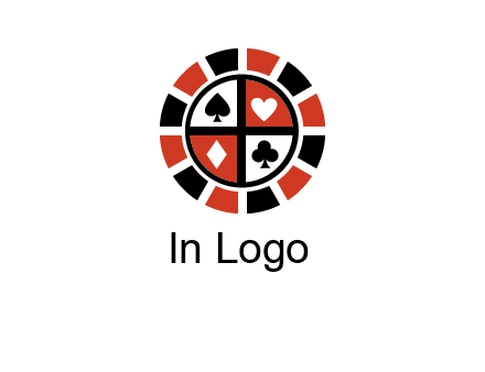 poker chips logo