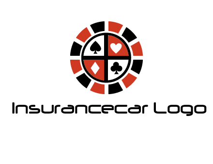poker chips logo