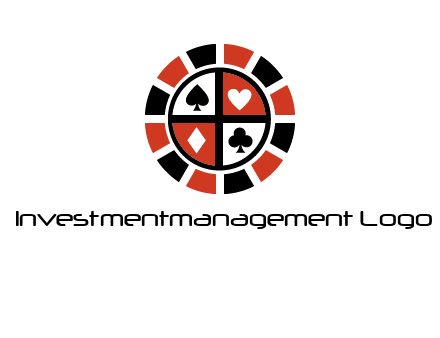 poker chips logo